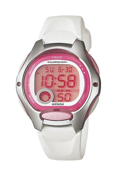 Casio Standard LW-200-7AV Jam Tangan Wanita Strap Karet / Resin - Putih