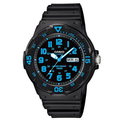 Casio Standard MRW-200H-2BV Jam Tangan Pria - Hitam / Biru