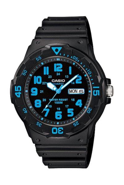 Casio Standard MRW-200H-2BV Jam Tangan Pria Strap Resin- Hitam