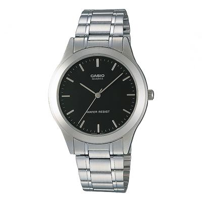 Casio Standard MTP-1128A-1A Jam Tangan Pria- Abu-abu / Hitam