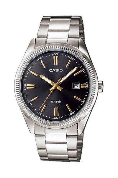 Casio Standard MTP-1302D-1A2V Jam Tangan Wanita Strap Rantai - Silver