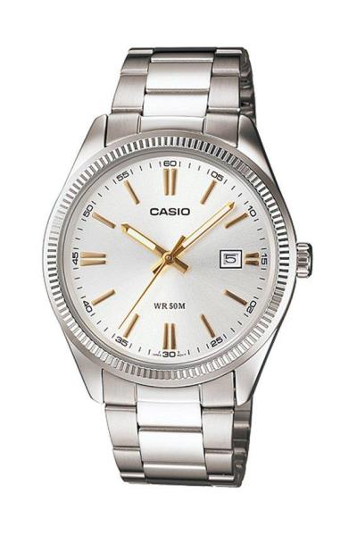 Casio Standard MTP-1302D-7A2V Jam Tangan Wanita Strap Rantai - Silver