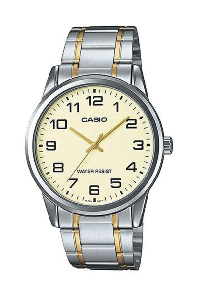 Casio Standard MTP-V001SG-9B Jam Tangan Pria Strap Stainless Steel - Silver