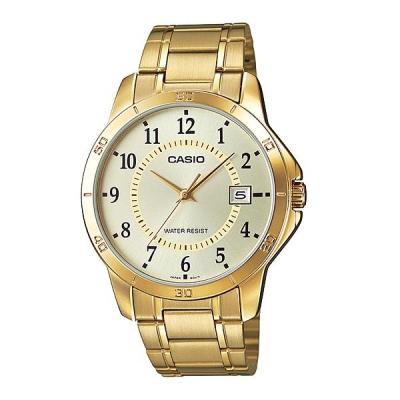 Casio Standard MTP-V004G-9BJam Tangan PriaRantai - Gold