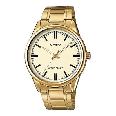 Casio Standard MTP-V005G-9A Jam Tangan Pria Rantai - Gold