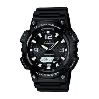 Casio Standard Original AQ-S810W-1AV - Jam Tangan Pria - Hitam - Karet  