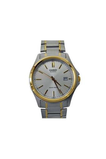 Casio Standard Original Jam Tangan Pria - Abu-Abu Gold - Strap Stainless Steel -MTP-1183G-7A  