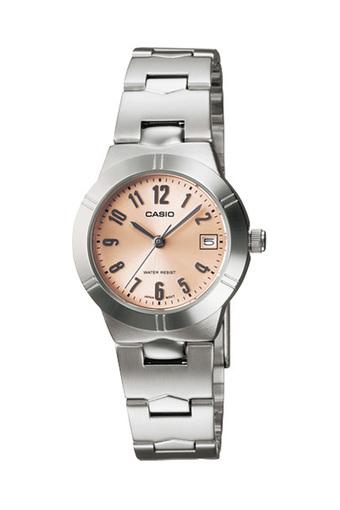 Casio Standard Original Jam Tangan Wanita - Abu-abu - Strap Stainless Steel -LTP-1241D-4A3  