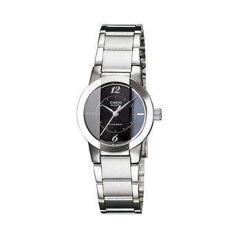 Casio Standard Original LTP-1230D-1C - Jam Tangan Wanita - Abu-abu - Stainless Steel  