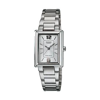 Casio Standard Original LTP-1238D-7A - Jam Tangan Wanita - Abu-abu - Stainless Steel  