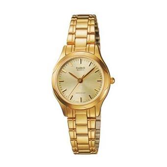 Casio Standard Original LTP-1275G -Jam Tangan Wanita - Gold - Stainless Steel  