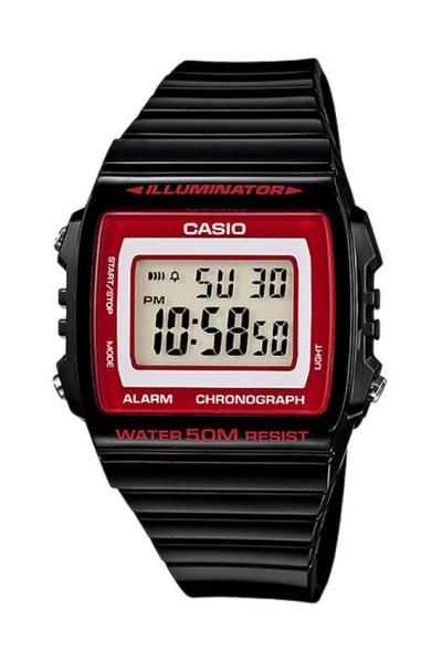 Casio Standard W-215H-1A2V Jam Tangan Unisex Strap Rubber - Hitam