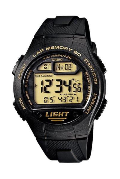 Casio Standard W-734-9AV Jam Tangan Pria Strap Karet / Resin - Hitam