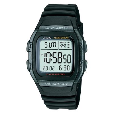 Casio Standard W-96H-1BV Jam Tangan Pria - Hitam