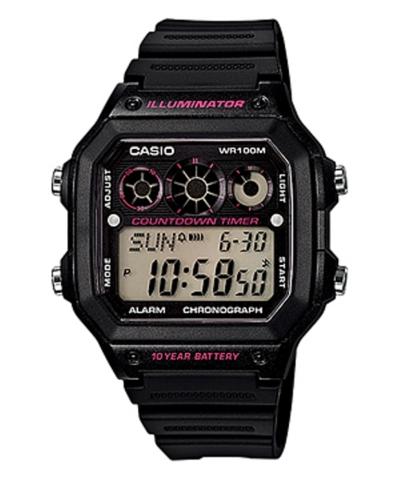 Casio ae 1300wh 1a2vdf jam tangan pria-hitam