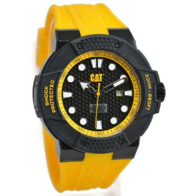 Caterpillar SE,161,27,117 Jam Tangan Pria - Kuning Hitam