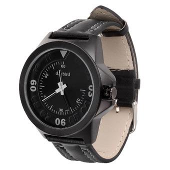 Daybird 3969 Men's Fashionable Quartz PU Band Waterproof Wrist Watch –Black+White (Intl)  