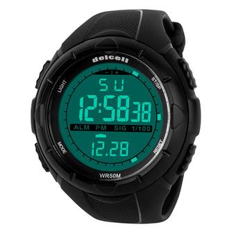 Delcell Digital Watch 1025 50mm - Black  