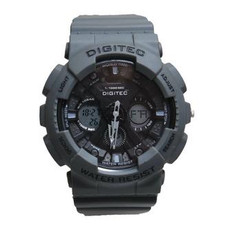 Digitec DG 2032 T - Jam Tangan Pria - Abu-abu - Karet - Men's  