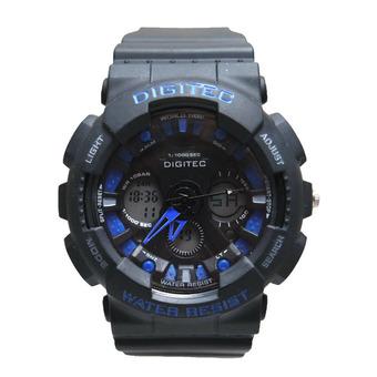 Digitec DG 2032 T - Jam Tangan Pria - Jarum Biru - Karet - Men's  