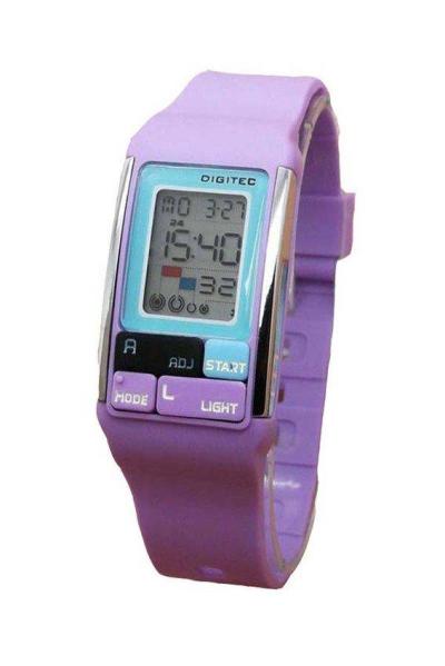 Digitec Dg3005t - Jam Tangan Wanita - Tali Karet - Purple