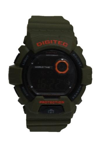 Digitec Red Bull G 2058 Men's - Jam Tangan Pria - Hijau - Karet - Jam Tangan Digital  