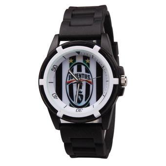 ETOP The bianconeri Juventus football official man watches men's watch classic black watches (BLACK) (Intl)  