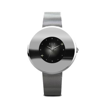 Elle Time EL20282B01N - Jam Tangan Wanita - MESH Bracelet - Silver  