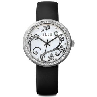 Elle Time EL20353S05C - Black - Leather Strap Watches  