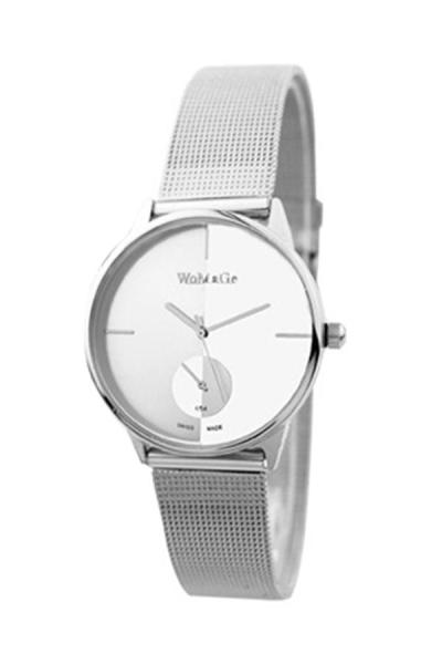 Exclusive Imports Women's Quartz Stainless Steel Unisex Wrist Watch White