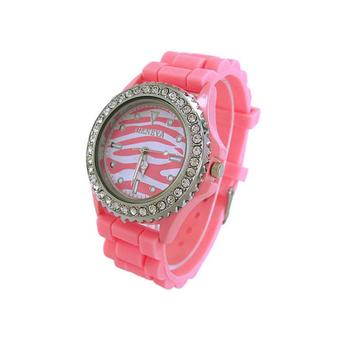 Fashion Women's Pink Silicone Strap Watch 60bl031 - Intl  