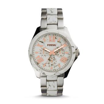 Fossil AM4639 - Cecile Multifunction Two-Tone Stainless Steel Watc h  