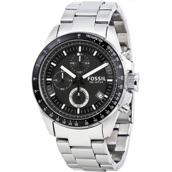 Fossil CH2600 Hitam - Jam Tangan Pria - Stainless Steel  