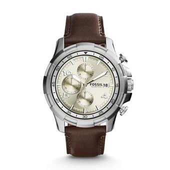 Fossil FS5114 - Jam Tangan Pria Dean - Dark-Brown  