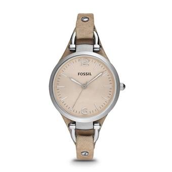 Fossil Jam Tangan Wanita Coklat Leather Strap ES2830  