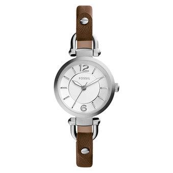 Fossil Jam Tangan Wanita - Strap Leather - ES3861 - Coklat  