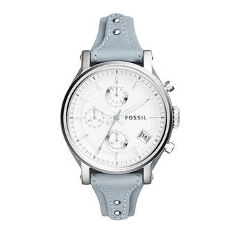 Fossil Original Boyfriend Es3820 Smokey Blue - Jam Tangan Wanita  