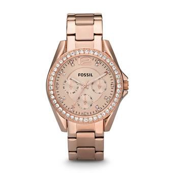 Fossil Riley Ladies ES2811 Diamond - Rose Gold  