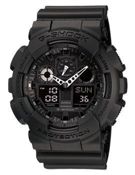 G-Shock Original GA-100-1A1 - Jam Tangan Pria-Resin - Black