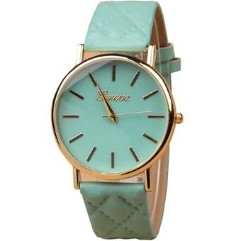 Geneva - Jam Tangan Wanita - Biru - Strap Leather - Melly Casual Watch  