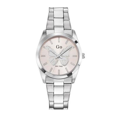 Go Girl 694851 - Jam Tangan Wanita - Stainless Steel - Pink