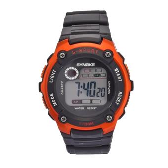 GoSport Men Mens Analog Digital #S Waterproof Military wrist Watch (Orange) (Intl)  