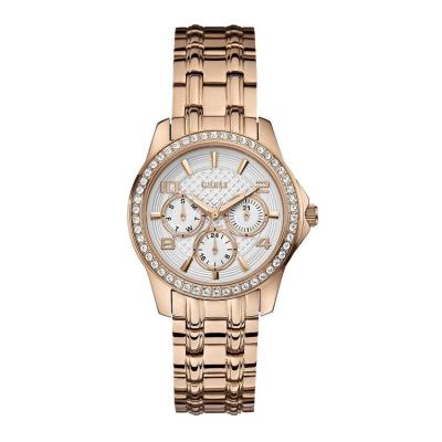 Guess W0403L3 Multifunction - Jam Tangan Wanita - Stainless steel - Rosegold