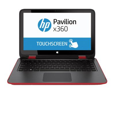 HP Pavilion X360 13-s121ds - RAM 4GB - Intel Core i3-6100U - 13.3"/Touch - Windows 10 - Merah