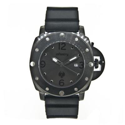 Infantry IN-049 - Jam Tangan Army Model - All Black