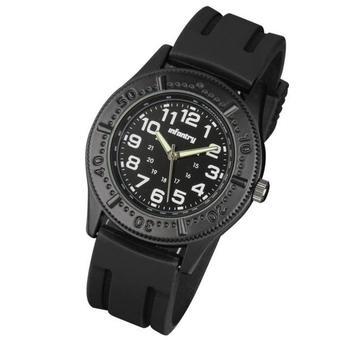 Infantry Jam Tangan Model Militer 3ATM Strap Rubber IN.041 - Hitam  