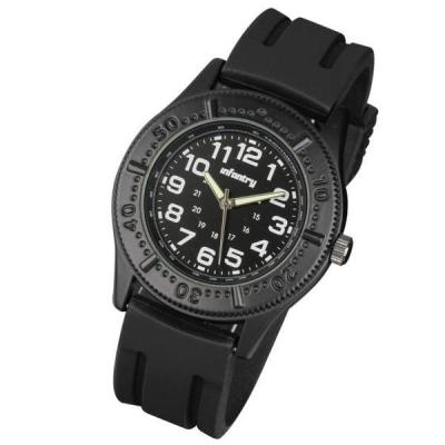 Infantry Jam Tangan Model Militer 3ATM Strap Rubber IN.041 - Hitam