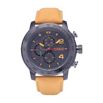 J-D Men's Hot Sale Fashion Classic Rubber Strap Watch Orange (Free Shipping) - Intl  