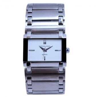 Jam Tangan Wanita - Raymond Daniel RD 034 - Silver - All Stainless Steel - Anti Air  