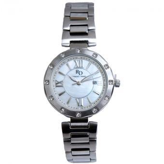 Jam Tangan Wanita - Raymond Daniel RD 206 - Silver - Stainless Steel - Anti air  